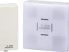 オーム電機 monban CUBE II 音センサー送信機＋光フラッシュ電池式受信機 OCH-VOST-FBR25