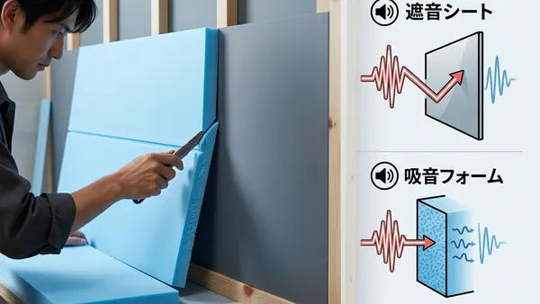 スタイロフォーム（断熱材）は防音材として優秀？加工しやすさNo.1資材のメリット・デメリット