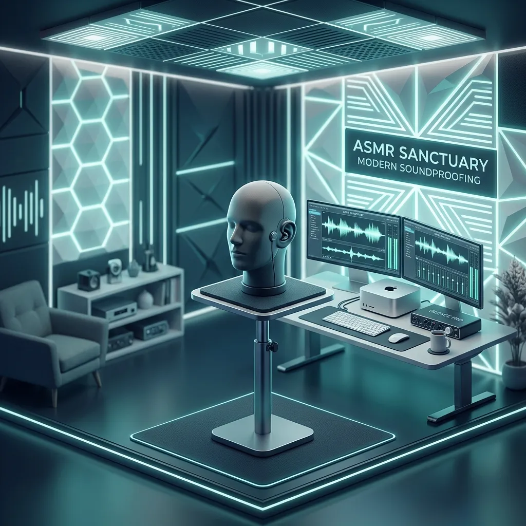 ASMR録音環境のイメージ