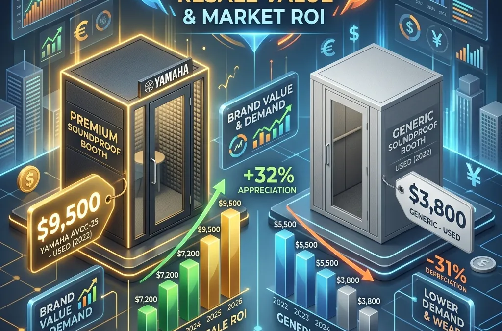 【2026資産分析】防音室のリセールバリュー比較｜ヤマハ・カワイの5年後売却価格と損益分岐点