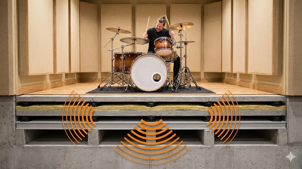 D-Value Standard for Drum Soundproofing | Vibration Countermeasures and the Wall of Solid-borne S...