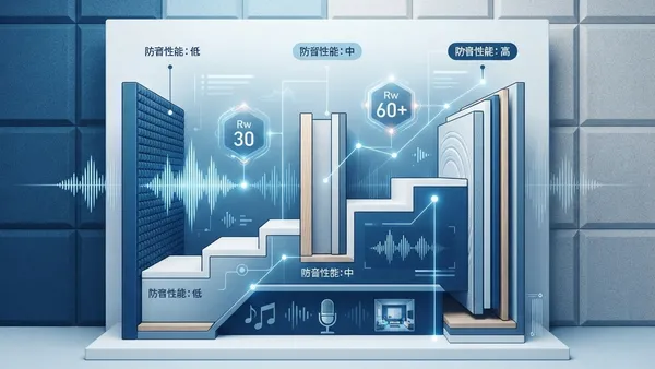 D値とRw値は換算できない｜日本と海外の遮音等級を混同すると失敗する理由