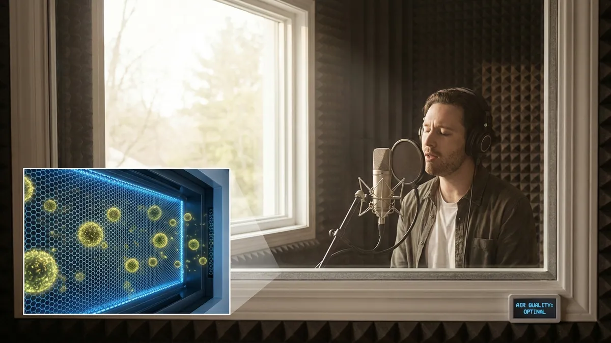 防音室の花粉対策｜換気を止めずに春の「花粉・黄砂」をシャットアウトする方法