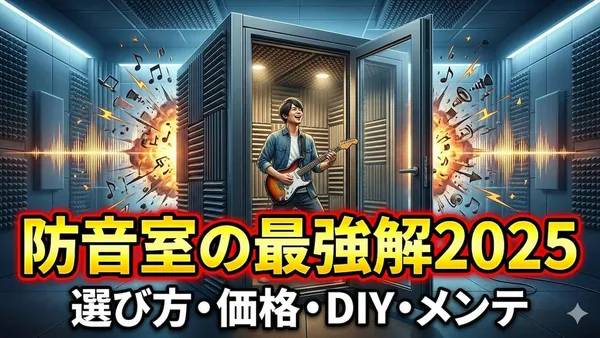 防音室完全ガイド2025｜選び方・価格・DIYからメンテナンスまで徹底解説