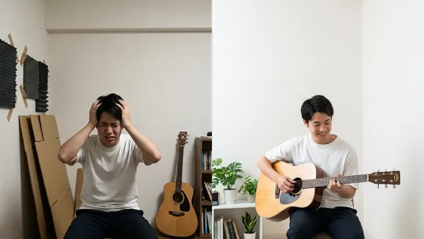 賃貸・実家でも原状回復0円！壁を傷つけず「防音室」並みの静寂を作る裏技5選