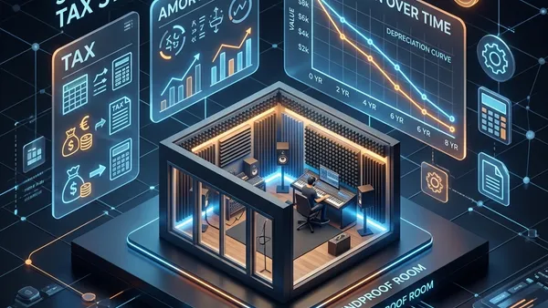 配信者のための防音室「節税・経費化」戦略：個人事業主・法人が知るべき減価償却のルール