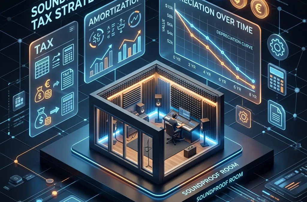 配信者のための防音室「節税・経費化」戦略：個人事業主・法人が知るべき減価償却のルール