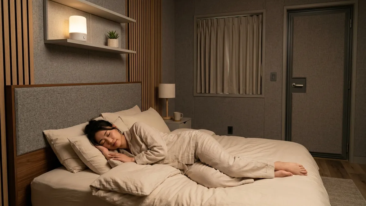 防音室で眠ると睡眠の質が変わる理由｜超静寂環境がもたらす疲労回復効果