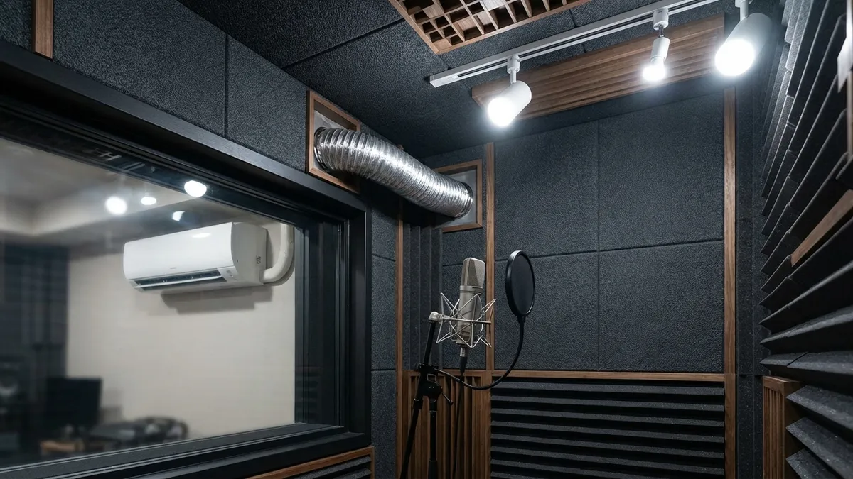 Smart Air Con Installation for 1.2-Tatami Small Soundproof Rooms: Keeping the Silence