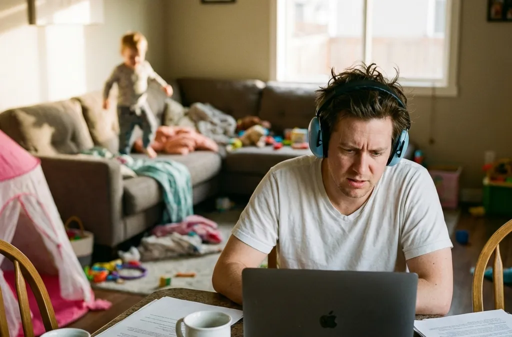 「子供の声がうるさい」と一瞬でも思ってしまった自分への処方箋。テレワークと育児の共存戦略