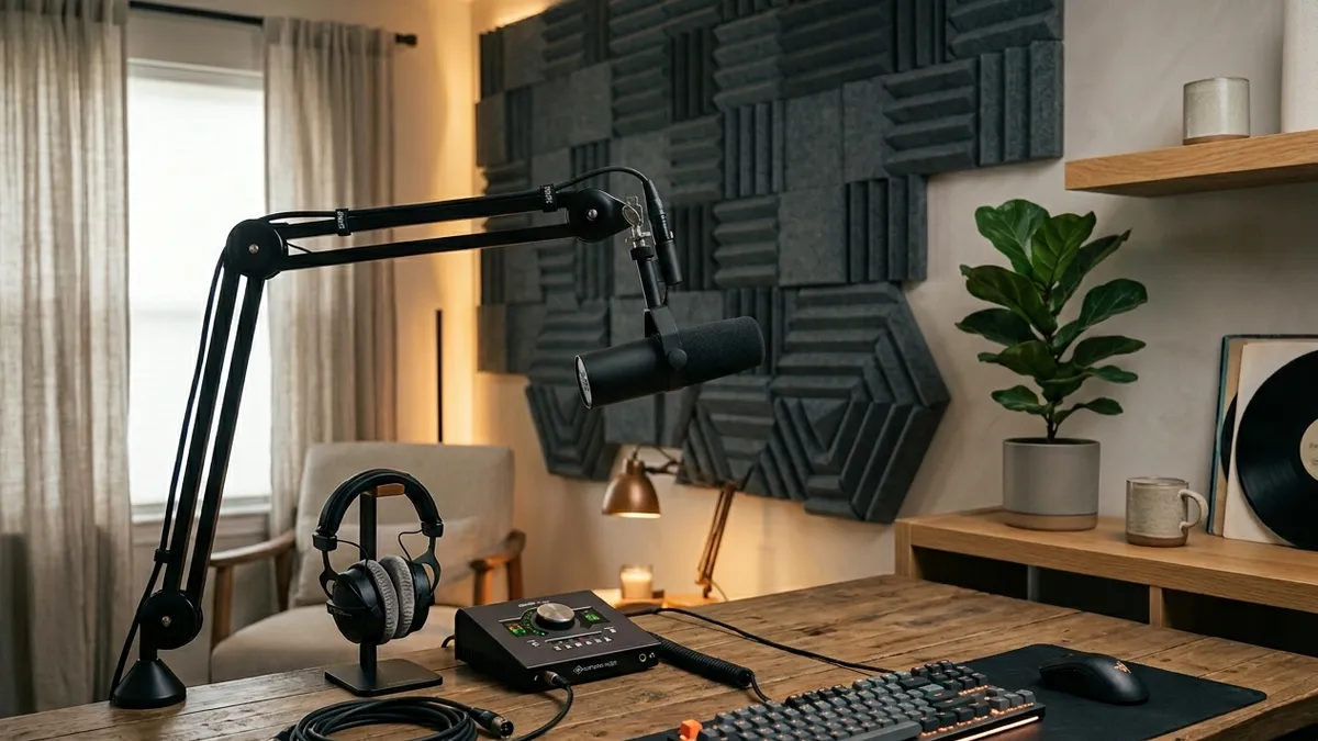 マイクの「音割れ・ノイズ」を防ぐ部屋づくり｜吸音と遮音どちらが先か