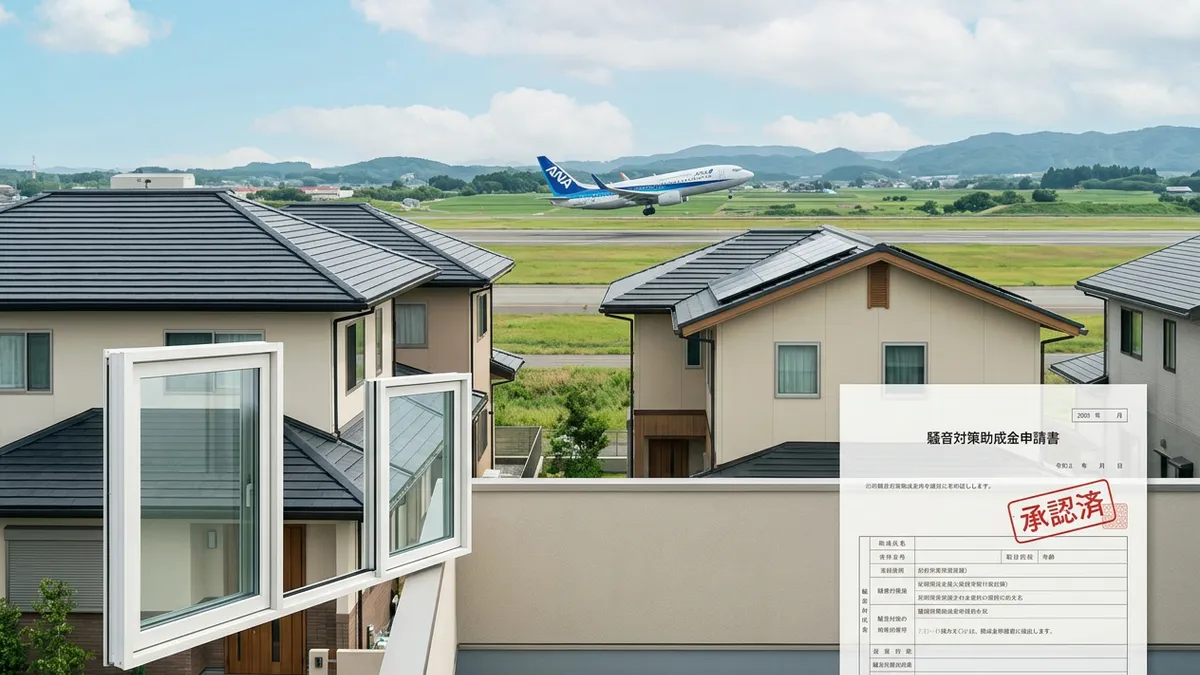 Grants for Airport Soundproofing in Japan | Area Eligibility and Application Guide