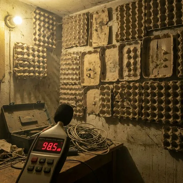 Egg Carton Soundproofing is a 'Death Trap' | The High-Density Sheet Secret