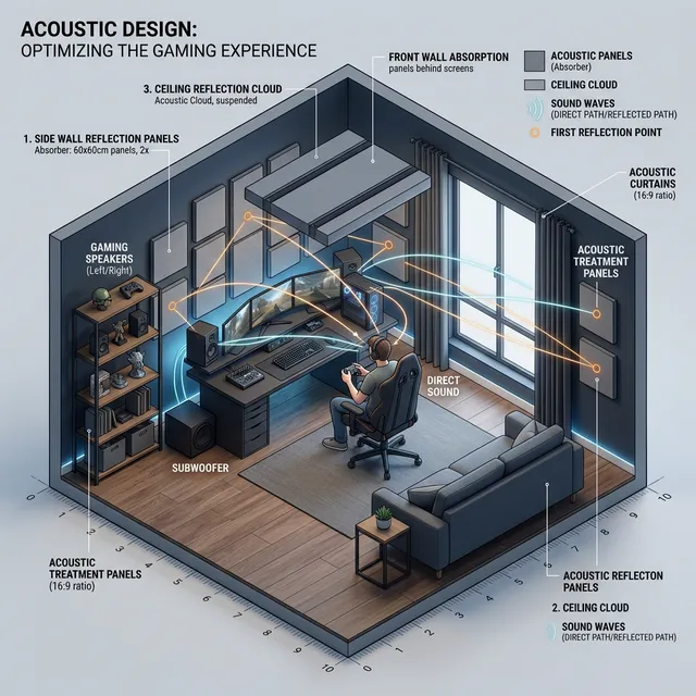 Does Acoustic Panel Placement Change Sound? Why You Should Target Behind Monitors and Speakers