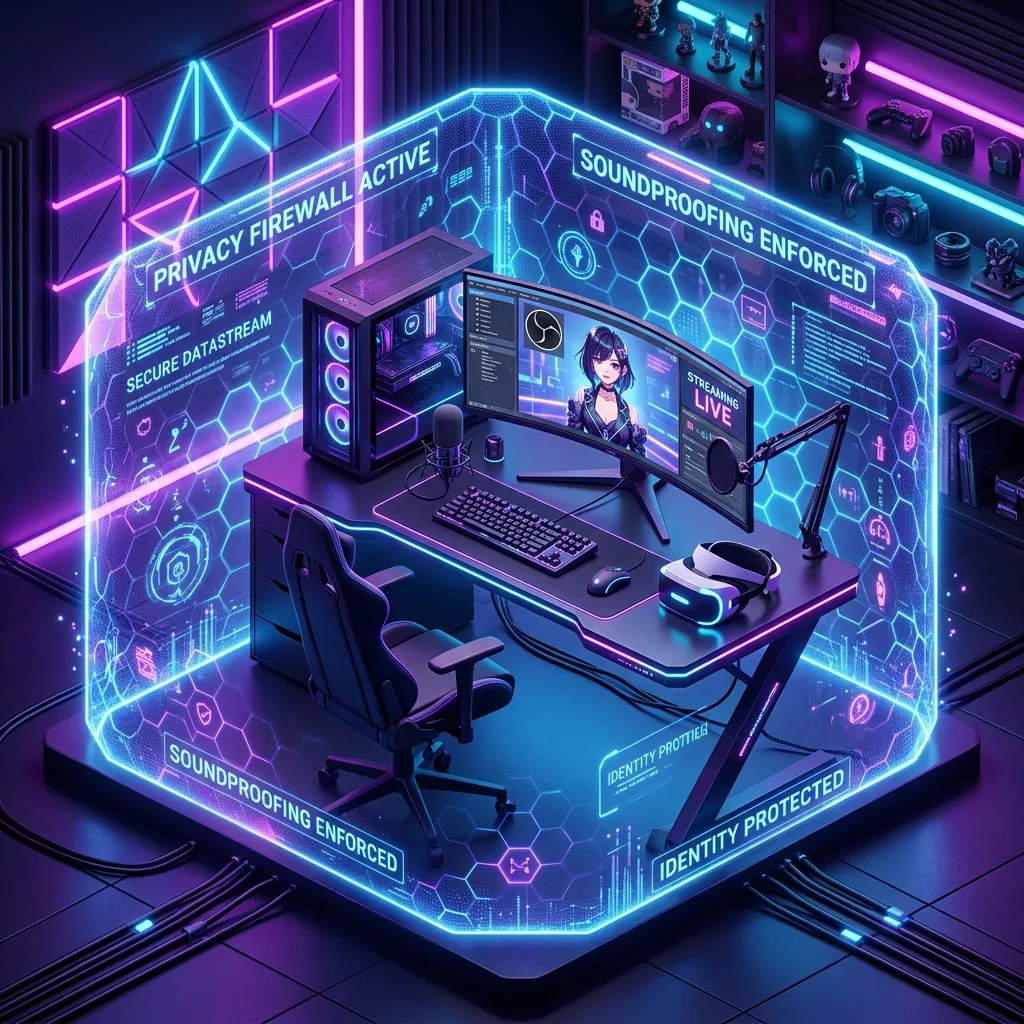 VTuberのプライバシー保護イメージ