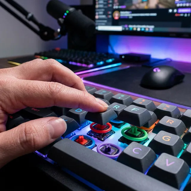Silence That Keyboard! Making Late-Night FPS Comfortable with Desk Mats and Silent Rings