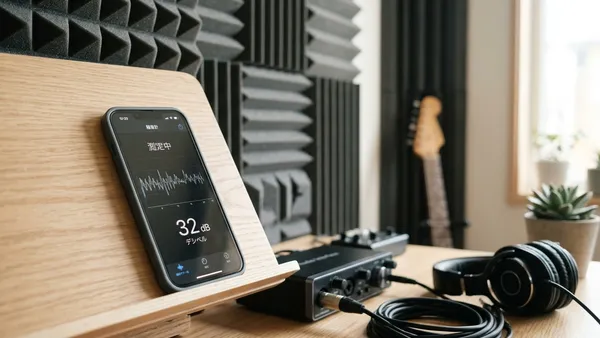 防音性能を測るスマホアプリ比較2026｜無料アプリでどこまで分かる？