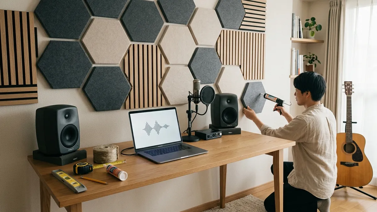 自分の部屋を防音室にしたい？DIYの壁防音と専門工事の現実的な選択肢