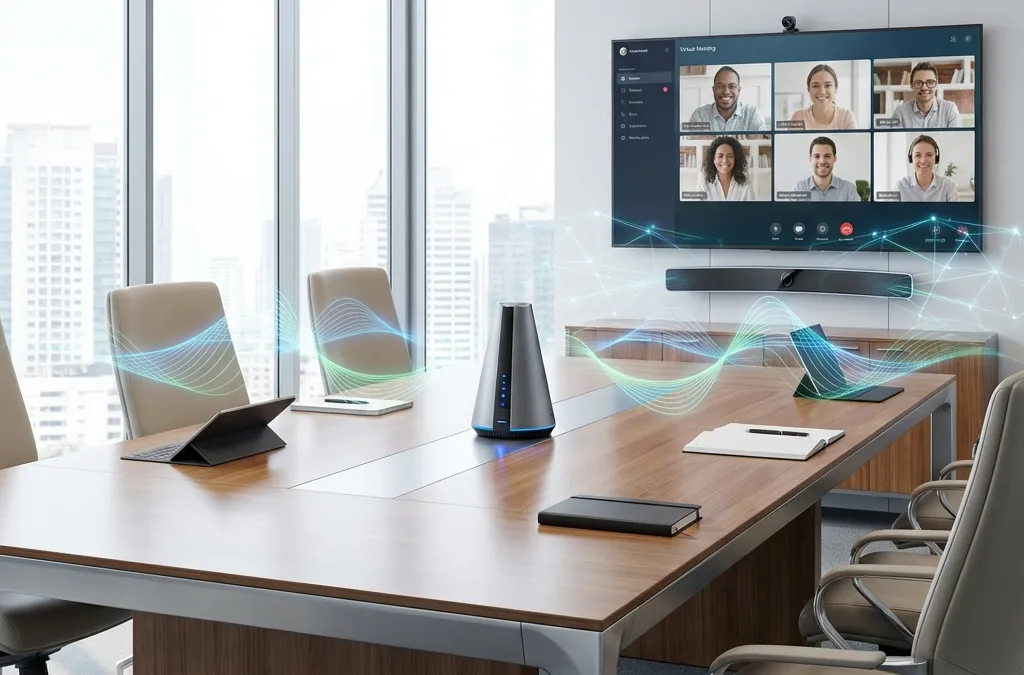 Web会議の「聞こえづらい」はコスト？生産性を上げる音響設備の選び方と導入メリット