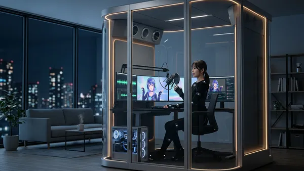 【2026年最新】ASMR・VTuber専用防音ブースの選び方。失敗しないための「静寂と配信効率」の両立術