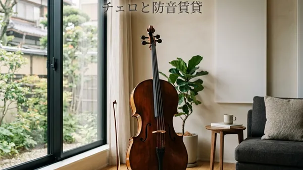 楽器可物件でもチェロは要注意？防音賃貸の規約と落とし穴