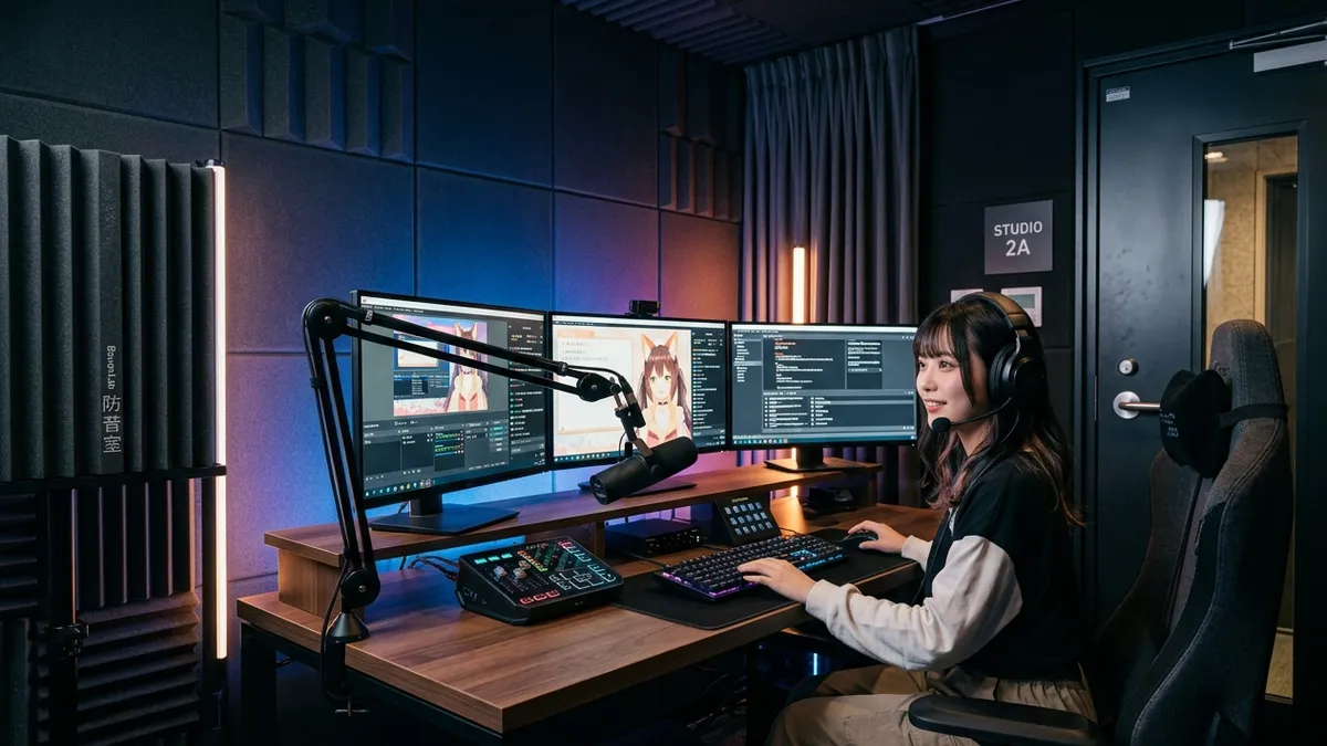 VTuber・ゲーム配信者向け防音賃貸の選び方｜回線・電源・防音性能で失敗しない完全ガイド
