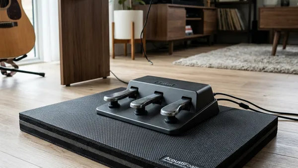 電子ピアノの打鍵音・振動対策｜深夜の『カタカタ音』を階下へ響かせない物理的手段