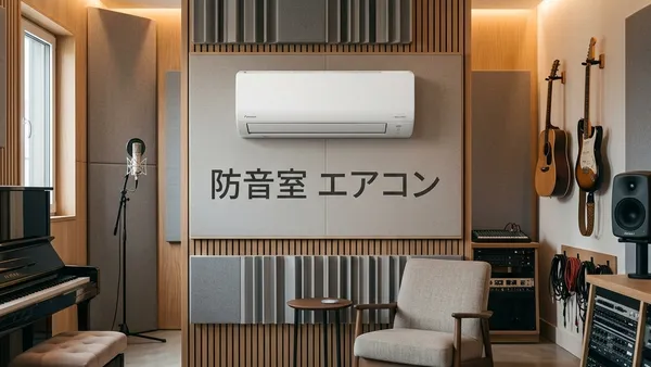 防音室のエアコン選びと静音化の極意｜2026年最新の空調・換気戦略