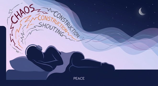 Can’t sleep due to noise?